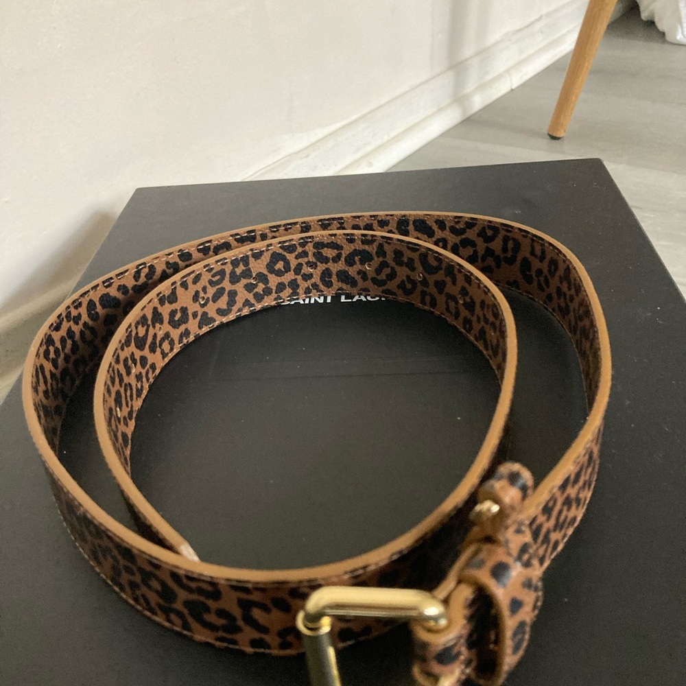 Bandolier Leopard Print Belt never worn amazing condition
